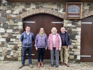 Alan Grace, Janet Kinsella, Geraldine Kinsella and Sean Kinsella